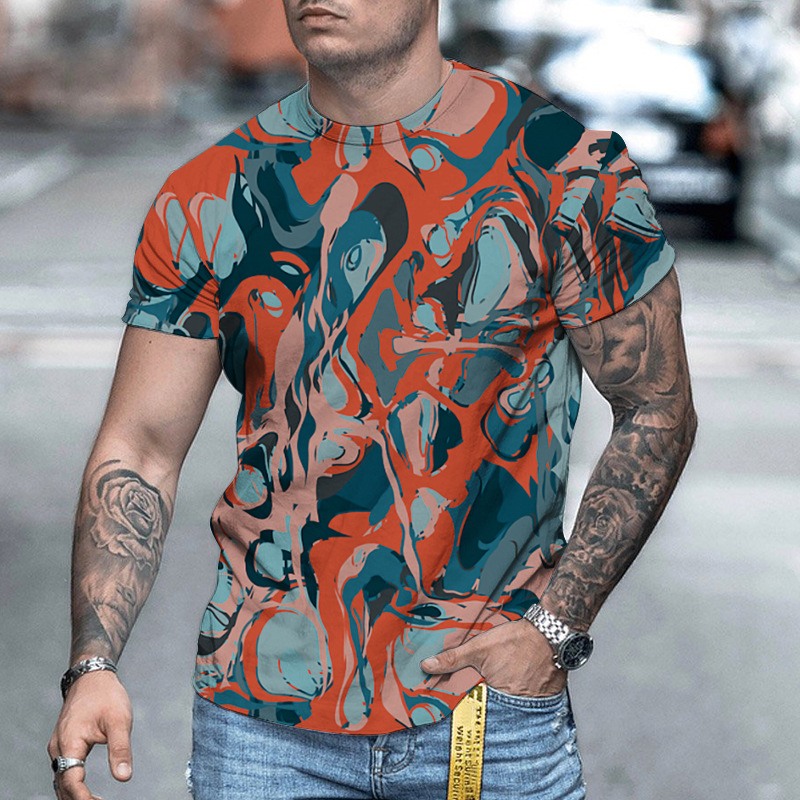  Personalized Printed Loose Sweatshirt Casual T-Shirt 32 02