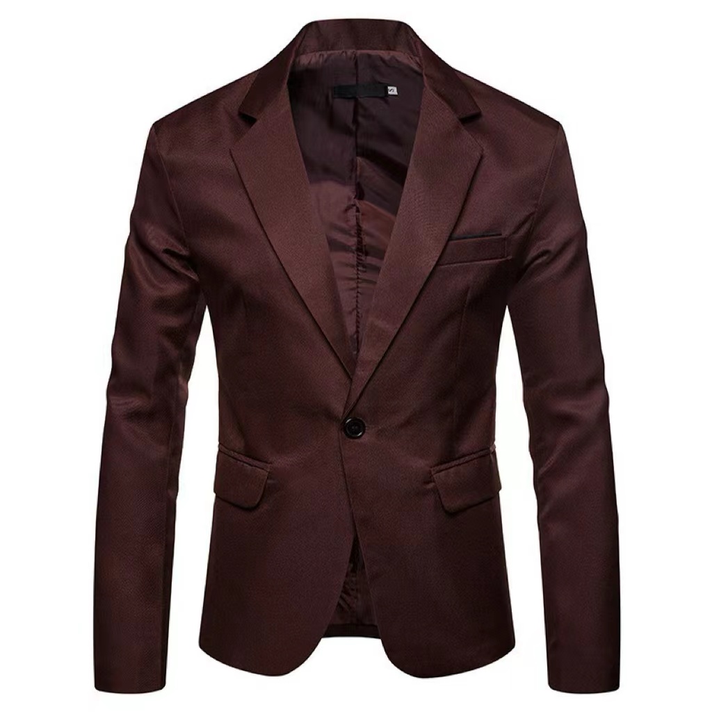 British style casual suit 3 
