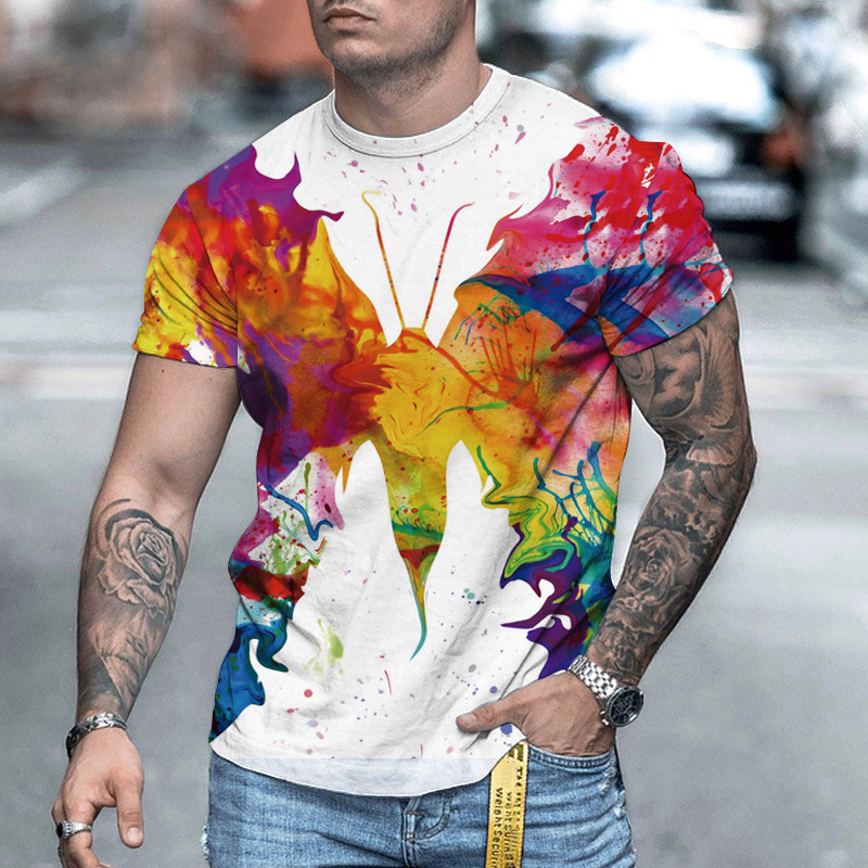 Personalized Printed Loose Sweatshirt Casual T-Shirt 31 02