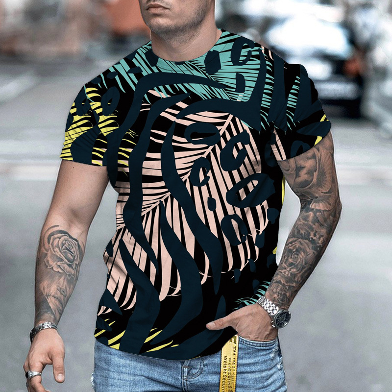 Personalized Printed Loose Sweatshirt Casual T-Shirt 33 02